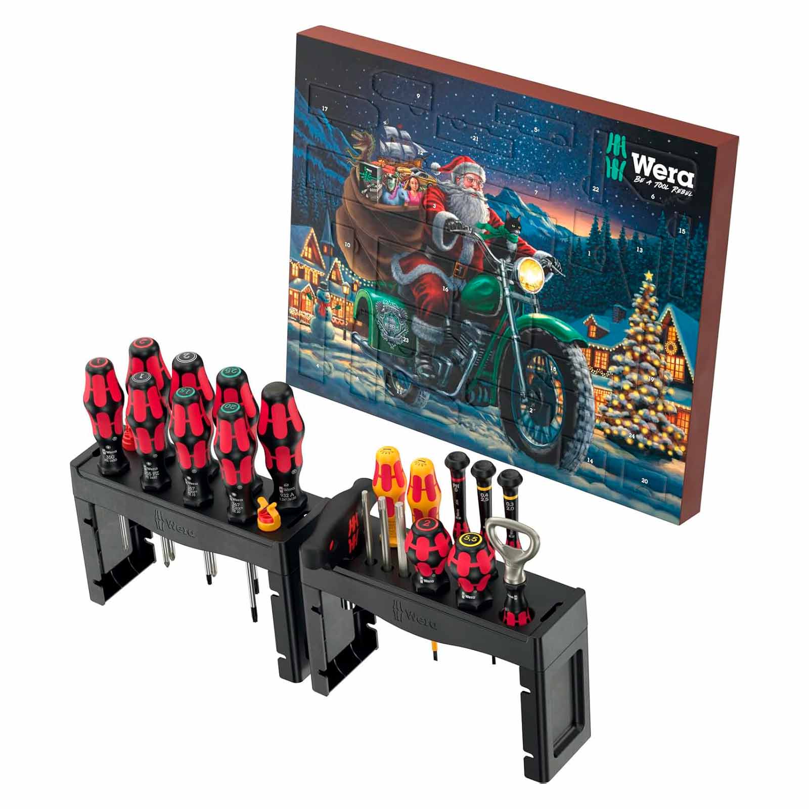 Wera Adventskalender 2025 - 28-teilig