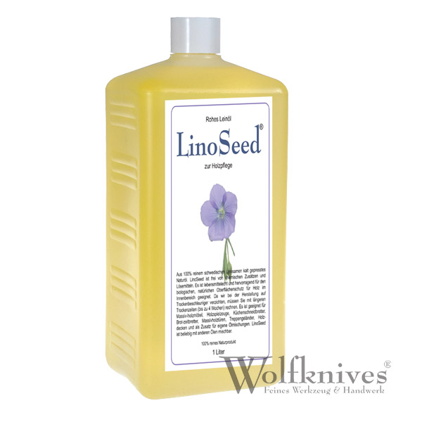 LinoSeed® - Rohes schwedisches Leinöl - 1 Liter