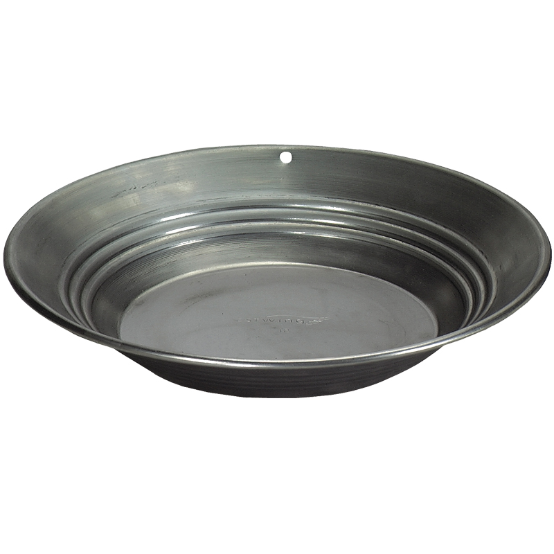 Estwing Goldwaschpfanne aus Stahl - 35 cm Durchmesser
