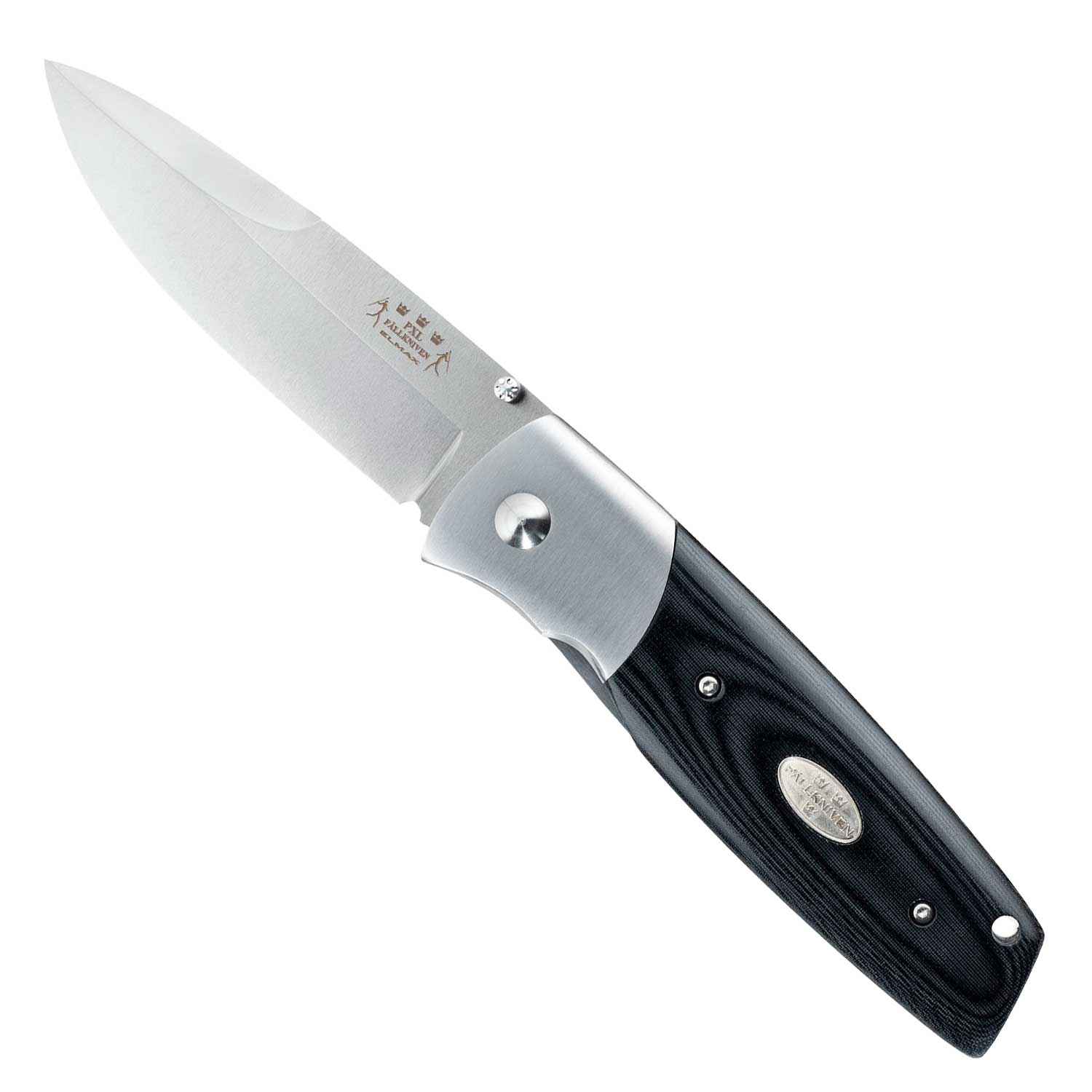 Fällkniven PXLbm - Black Micarta - Elmax Stahl