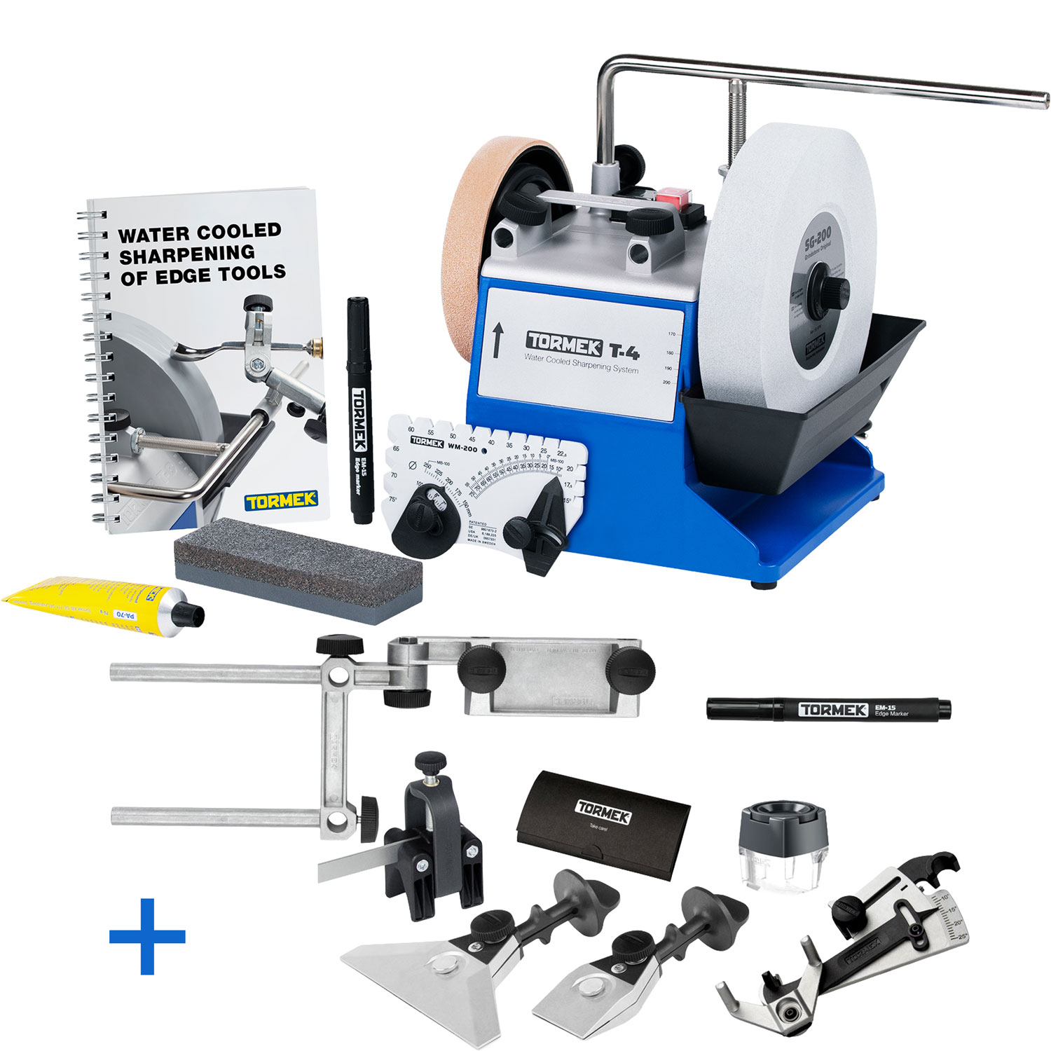 Tormek® T-4 mit KSK-106 Messerschärfset