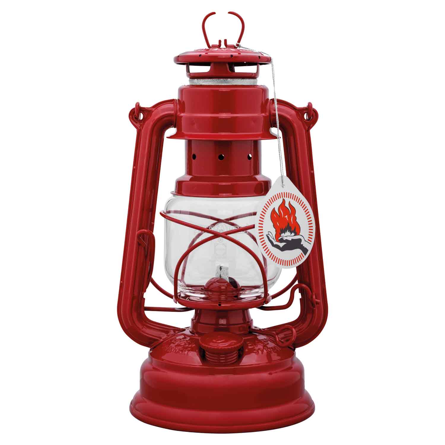 Feuerhand Sturmlaterne Baby 276 - rubinrot