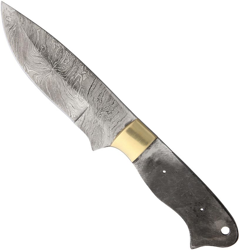 Damastklinge Damascus Big Drop Point N°95