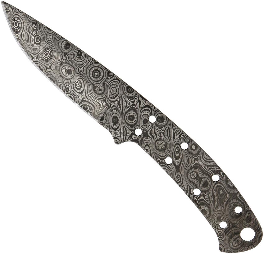 Damastklinge Baby Wolf Drop Point N°88 - 416-Lagen