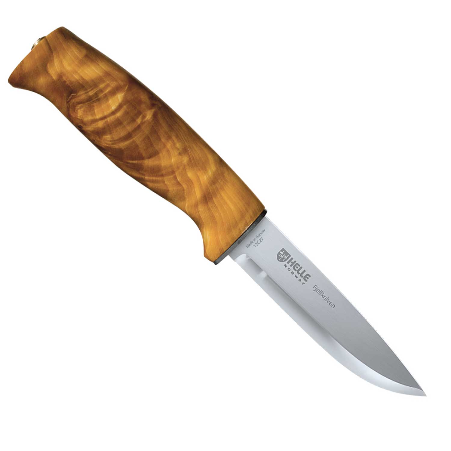 Helle® Fjellkniven Gürtelmesser - mit Birkenholzgriff