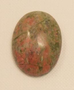 Rekonstruierter Edelstein - Granit Stone oval