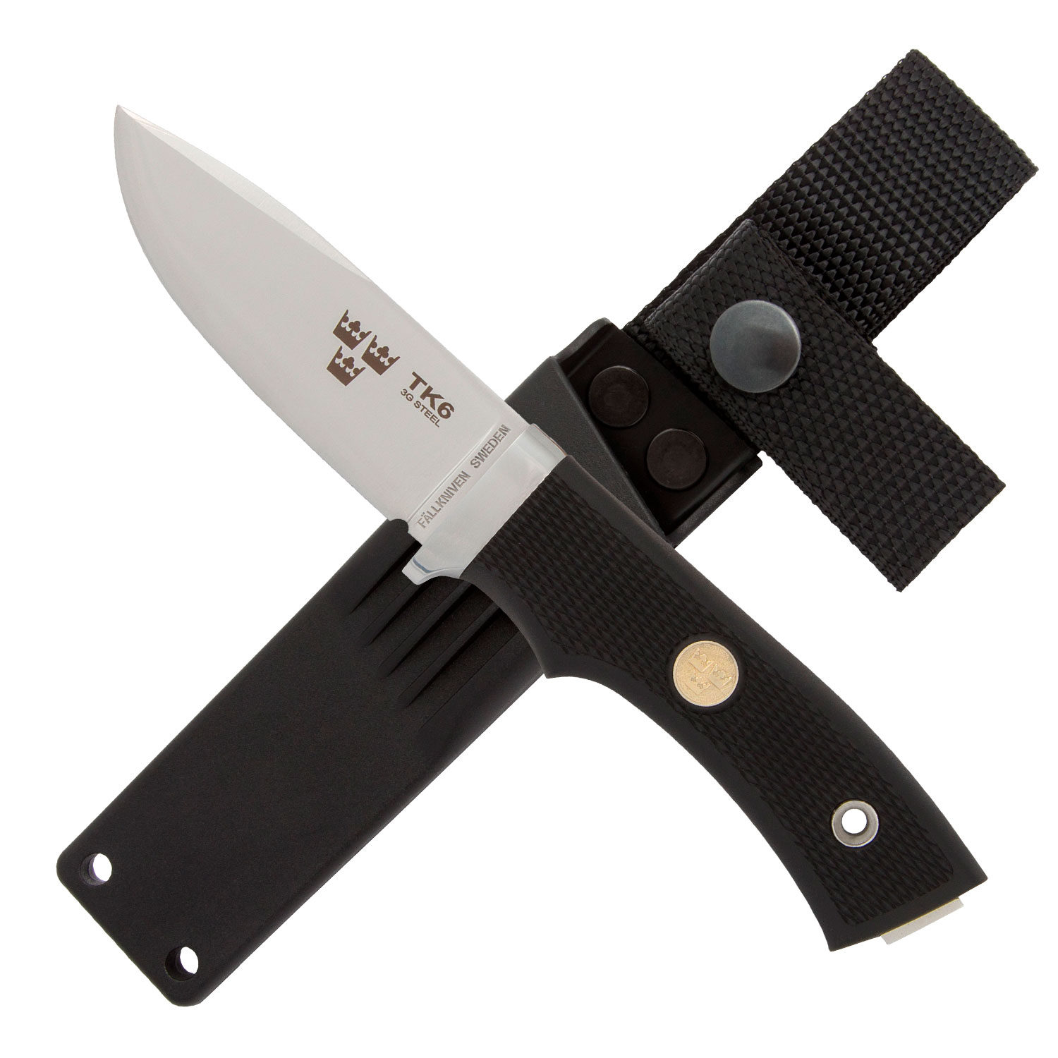 Fällkniven Tre Kronor 6 with Leathersheath