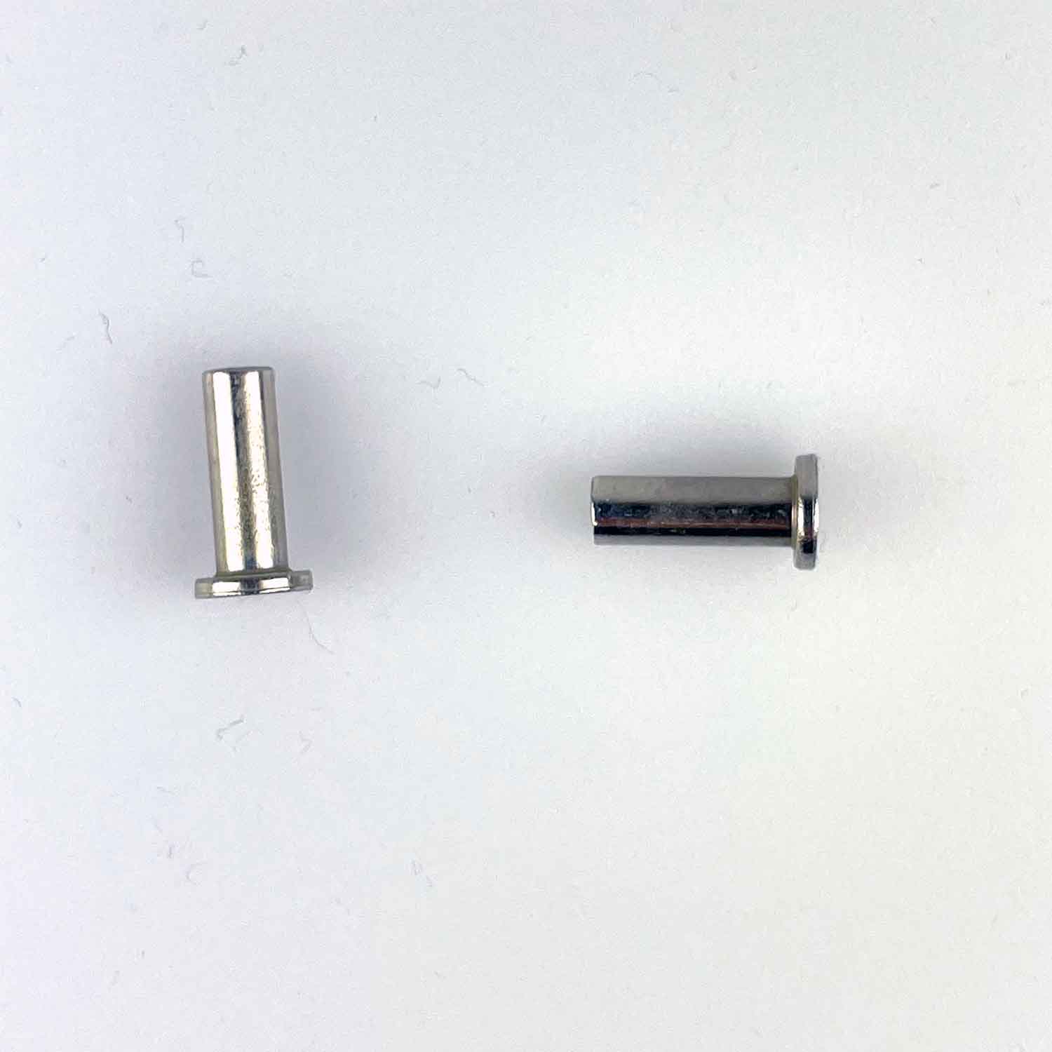 Hohlniete ST 4 Neusilber - 6 / 3,8 / 12 mm