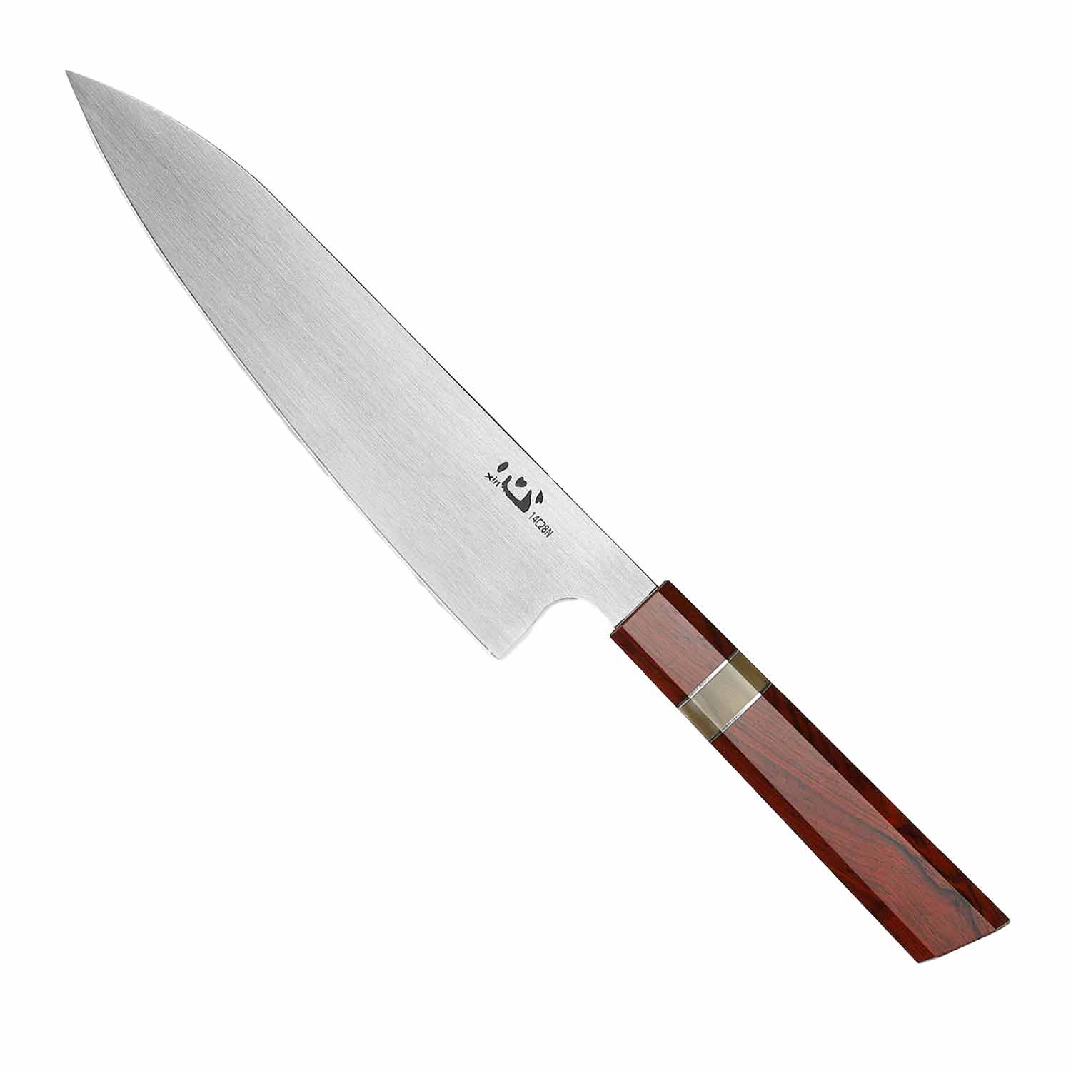 XinCraft Gyuto 225 Kochmesser Palisander/Büffelhorn