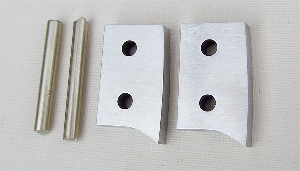 Bolster Set aus Edelstahl