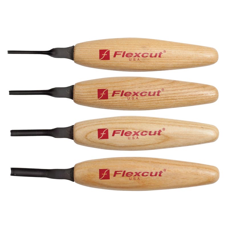 Flexcut Micro Hohleisen Satz
