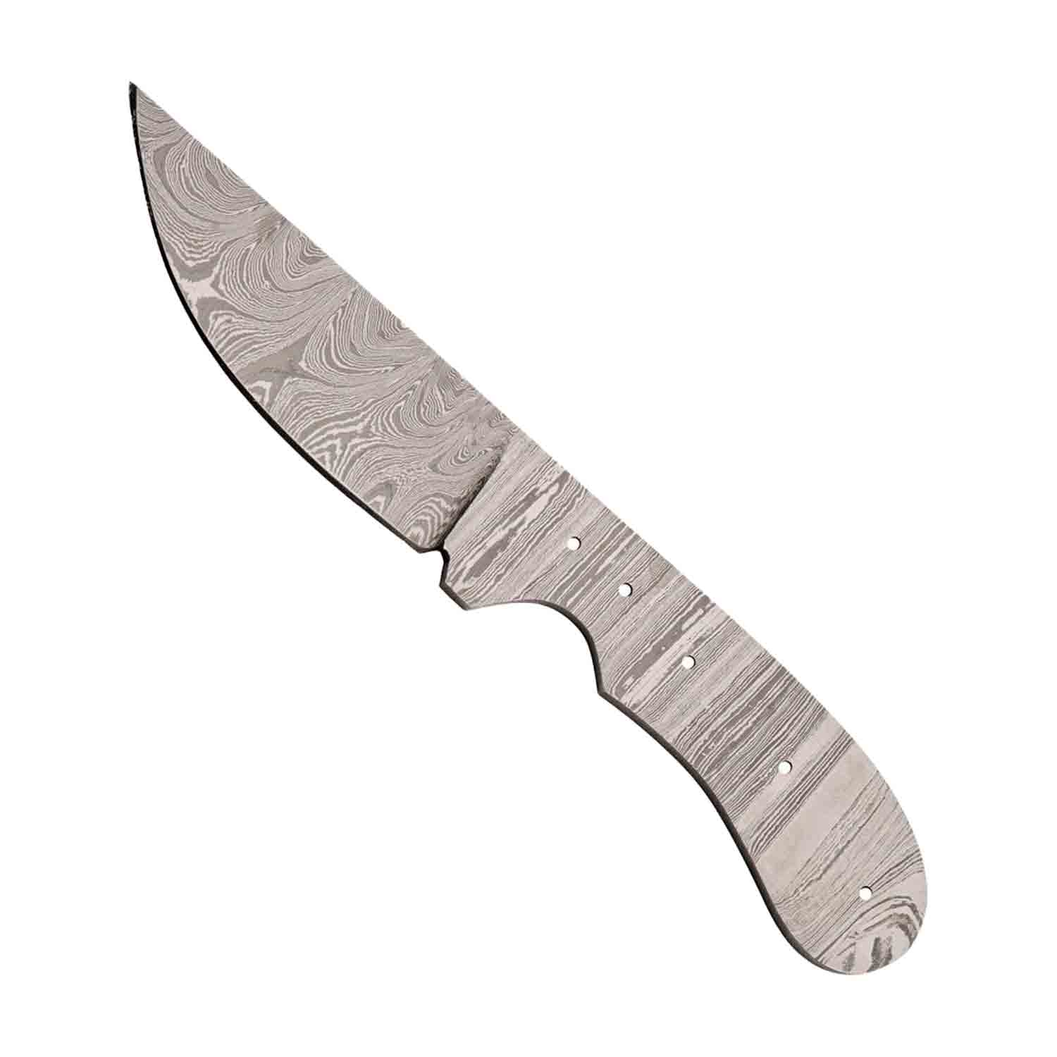Damastklinge Damascus Straight Back N° 2749