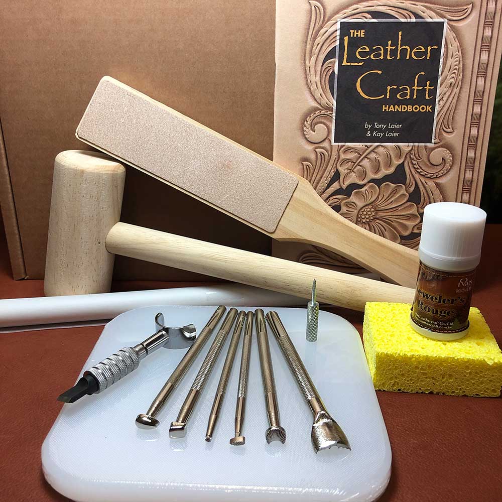 Starter-Set - "Leder punzieren" - 15-teilig