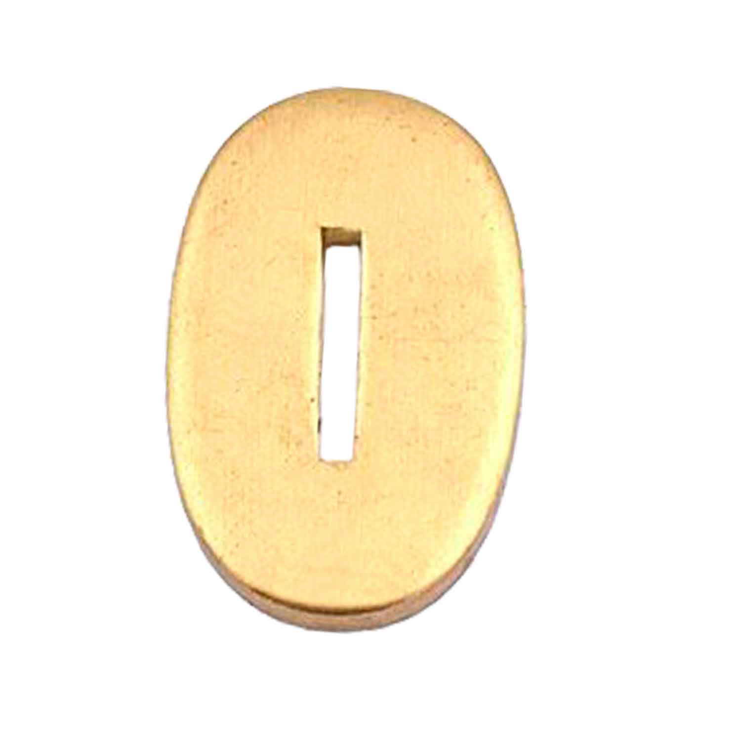 Bolster Nickelsilver 30 x 19 x 3 mm