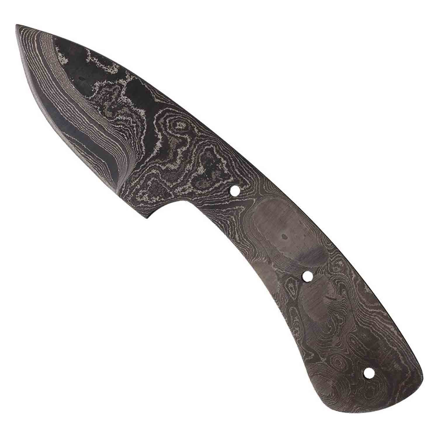 Damastklinge Wolf´s Claw Drop Point N° 37 - 416-Lagen