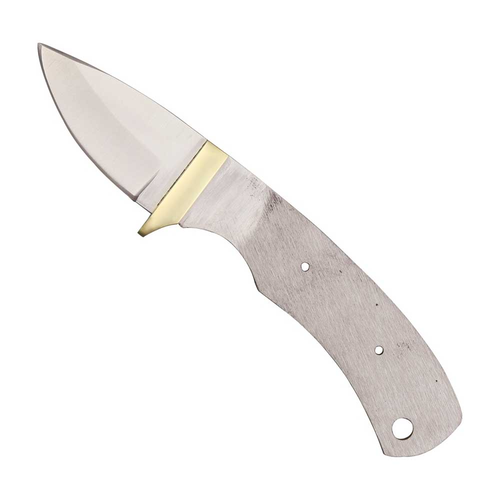Messerklinge Small Drop Point N° 87 mit Messingzwinge