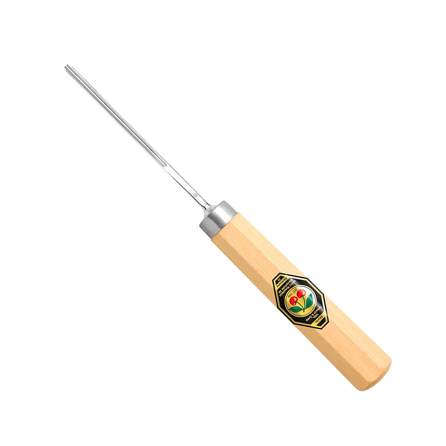 Kerbschnitzbeitel - gerade Klinge, runde Höhlung - Breite 10 mm