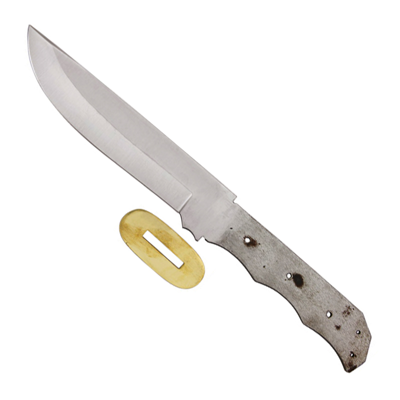 Messerklinge Bowie N° 7718 mit Messingzwinge