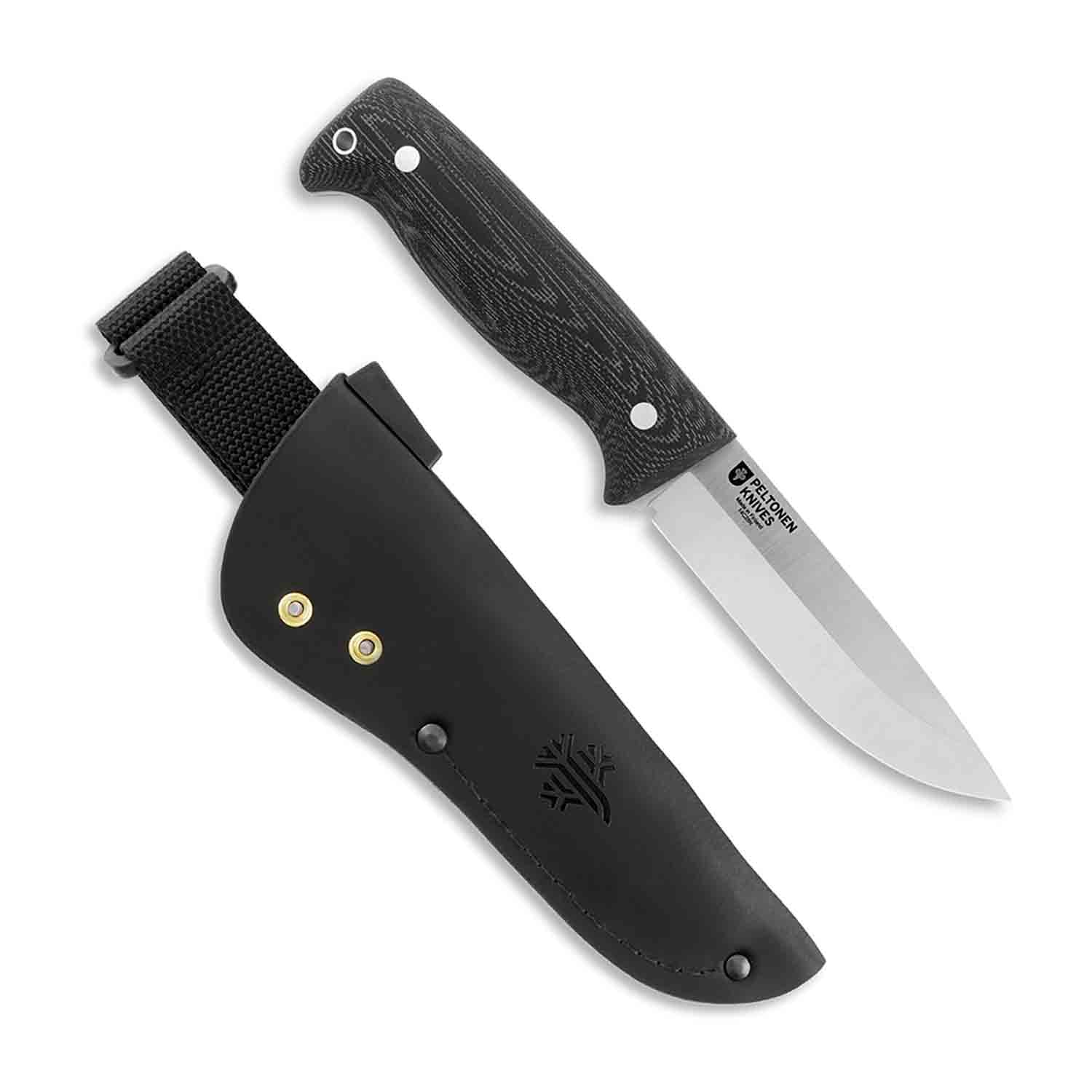 Peltonen M07 Puukko Full Tang - Black Micarta Griff