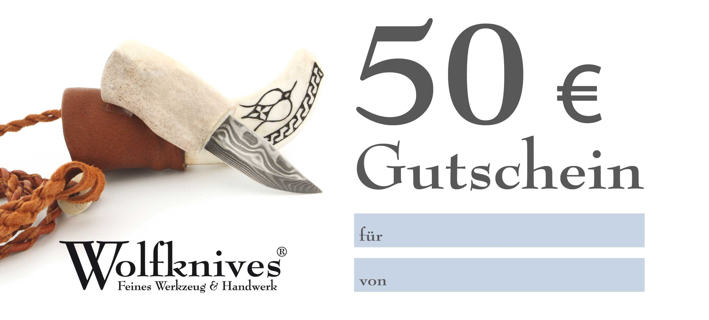 Voucher 50,- Euro