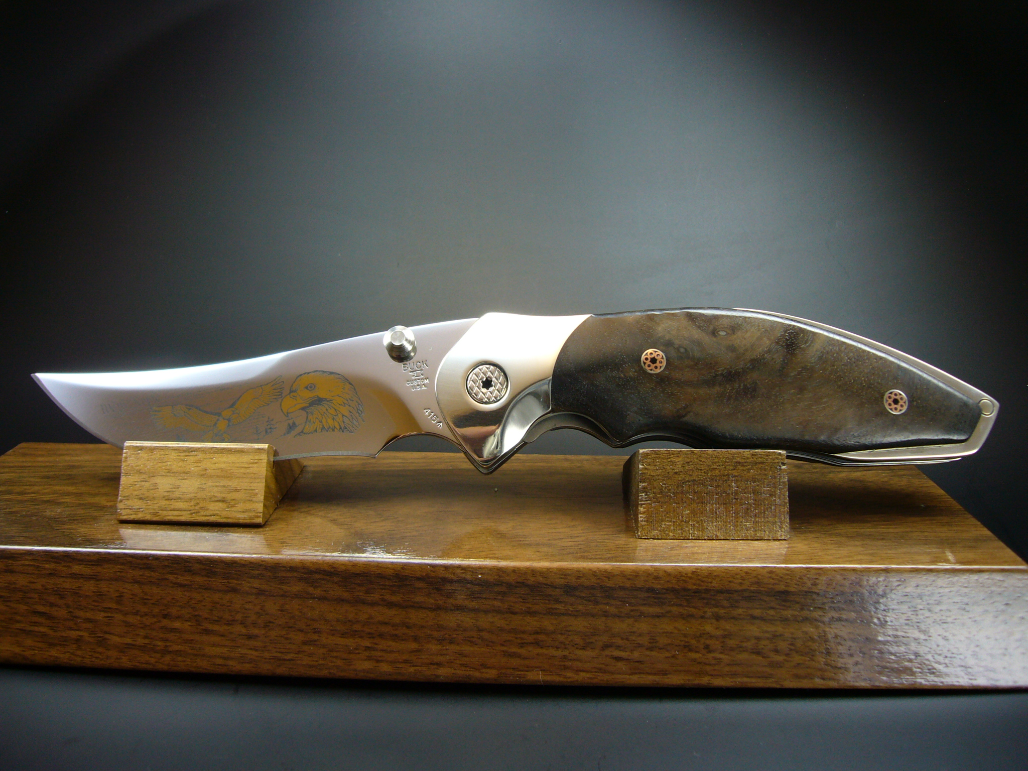 Buck Kalinga Pro Folder mit 24K Golddruck limitiert - BU419LIM