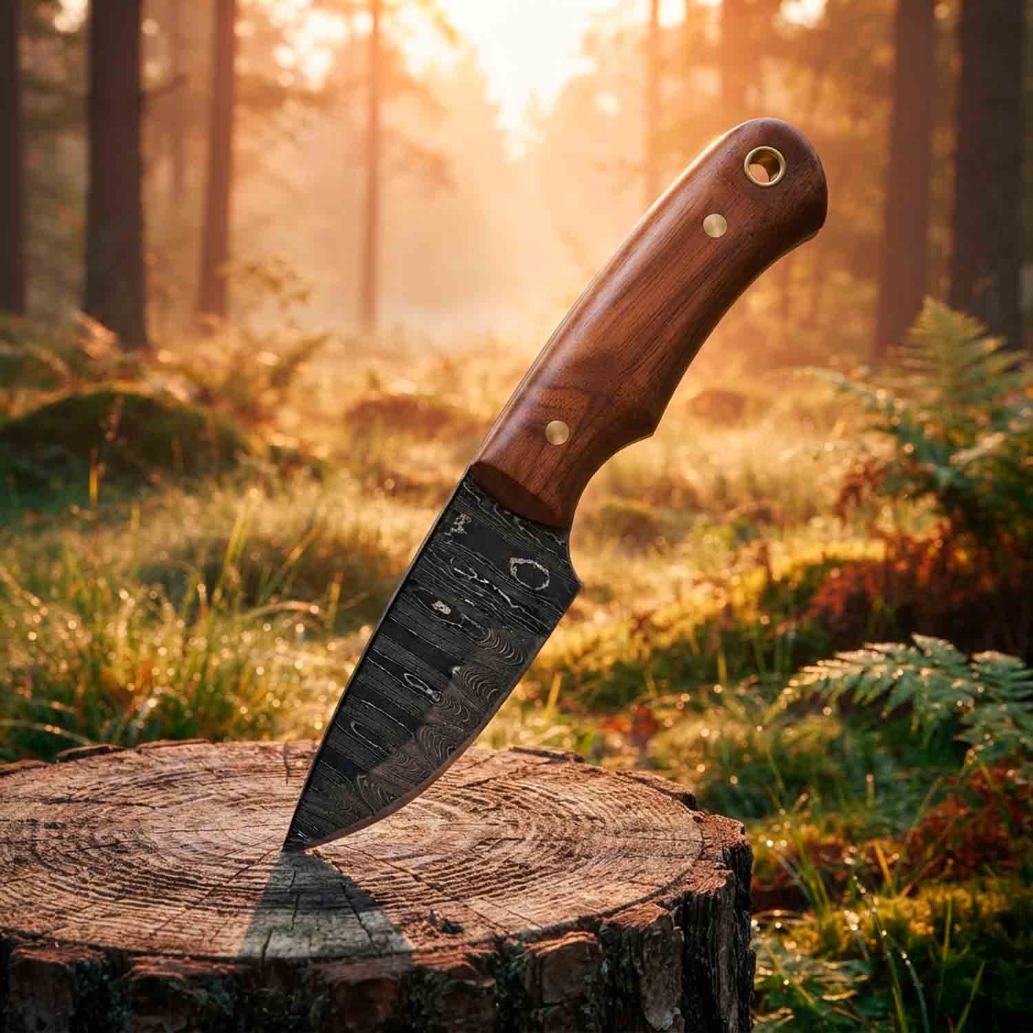Damastklinge Wolf´s Hunter N°103 - 416-Lagen