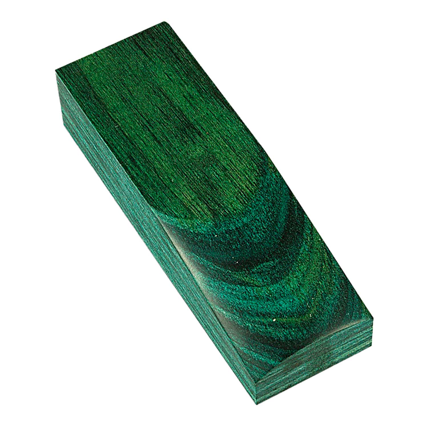 Pakkawood Darkgreen - 120 x 40 x 27 mm - Kantholz