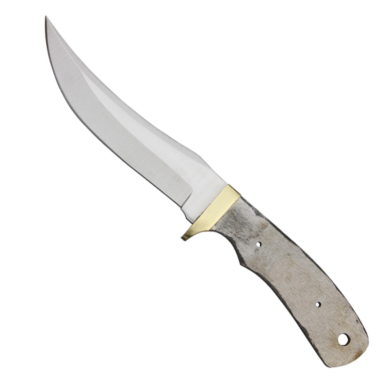 Messerklinge Upswept Skinner N° 7704 mit Messingzwinge