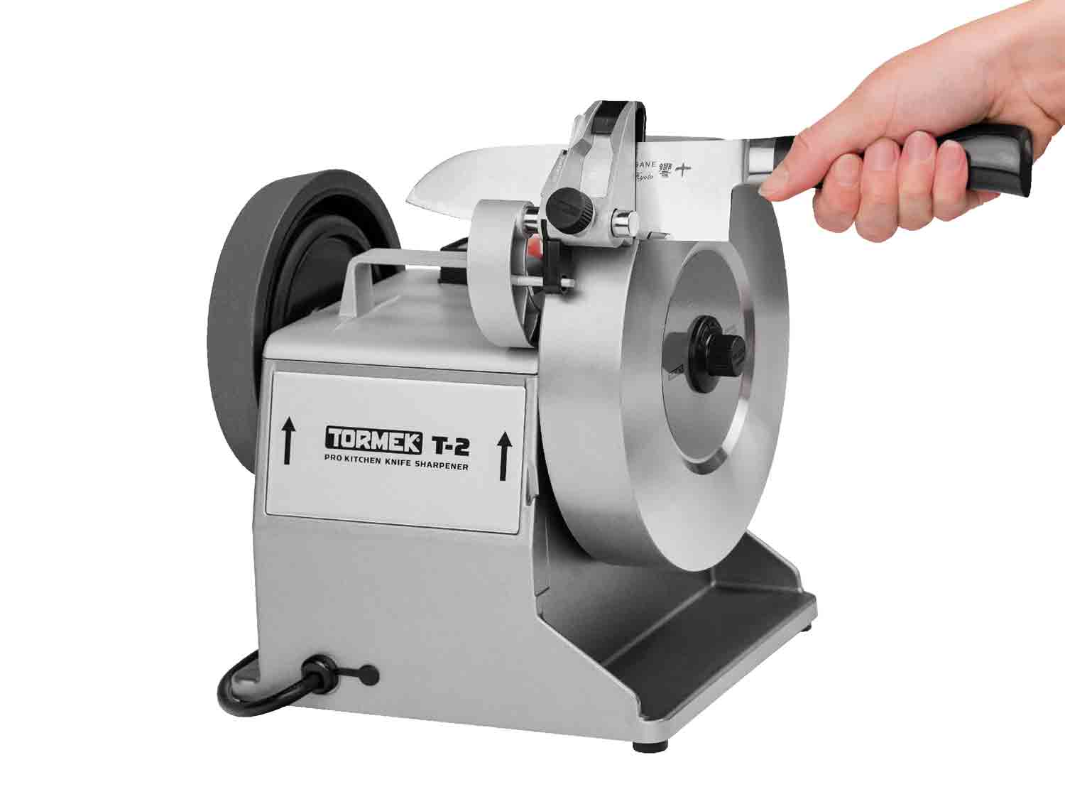 Tormek® T-2 Pro Kitchen Messerschärfer mit Diamantschleifscheibe für die professionelle Küche