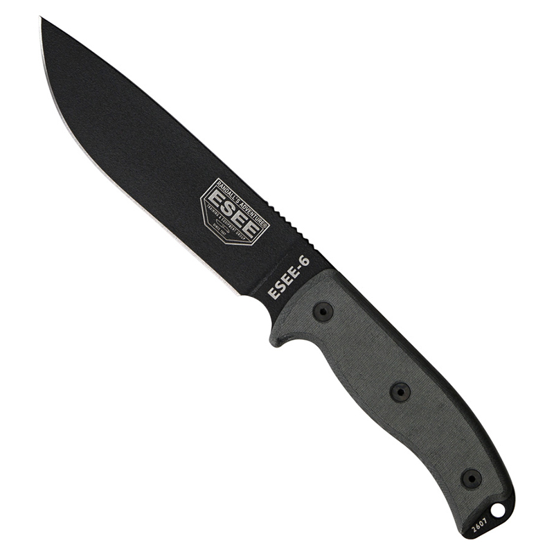 ESEE Model 6 Standard Edge - black/grey