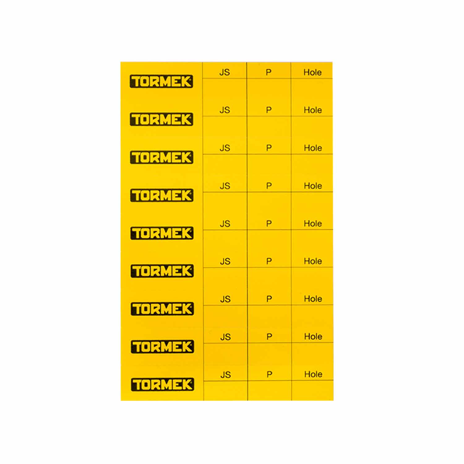 Tormek® Werkzeugetiketten PL-01
