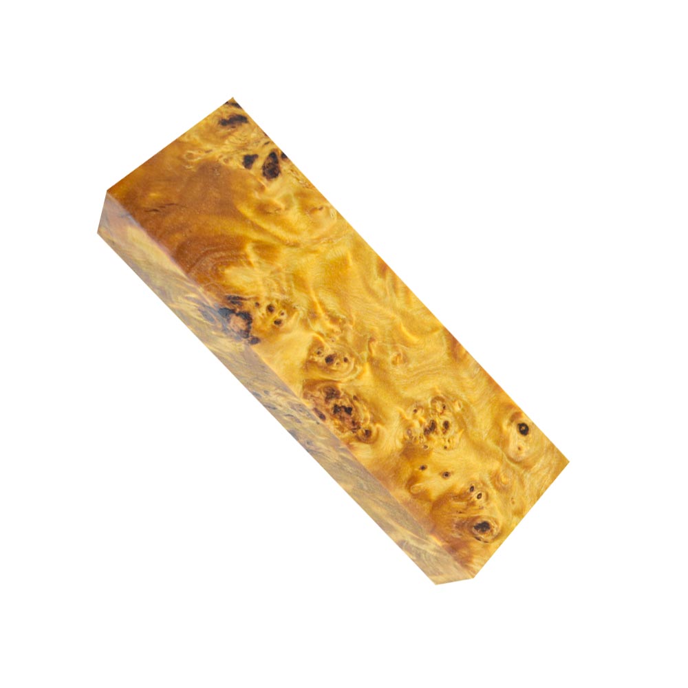 Stabilisierte Pappelmaser - gelb