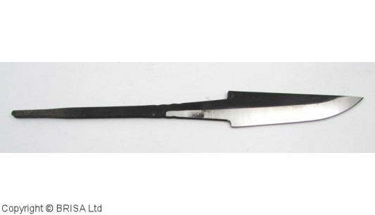 Kohlenstoffklinge Drop Point L4 - 80 mm Klingenlänge
