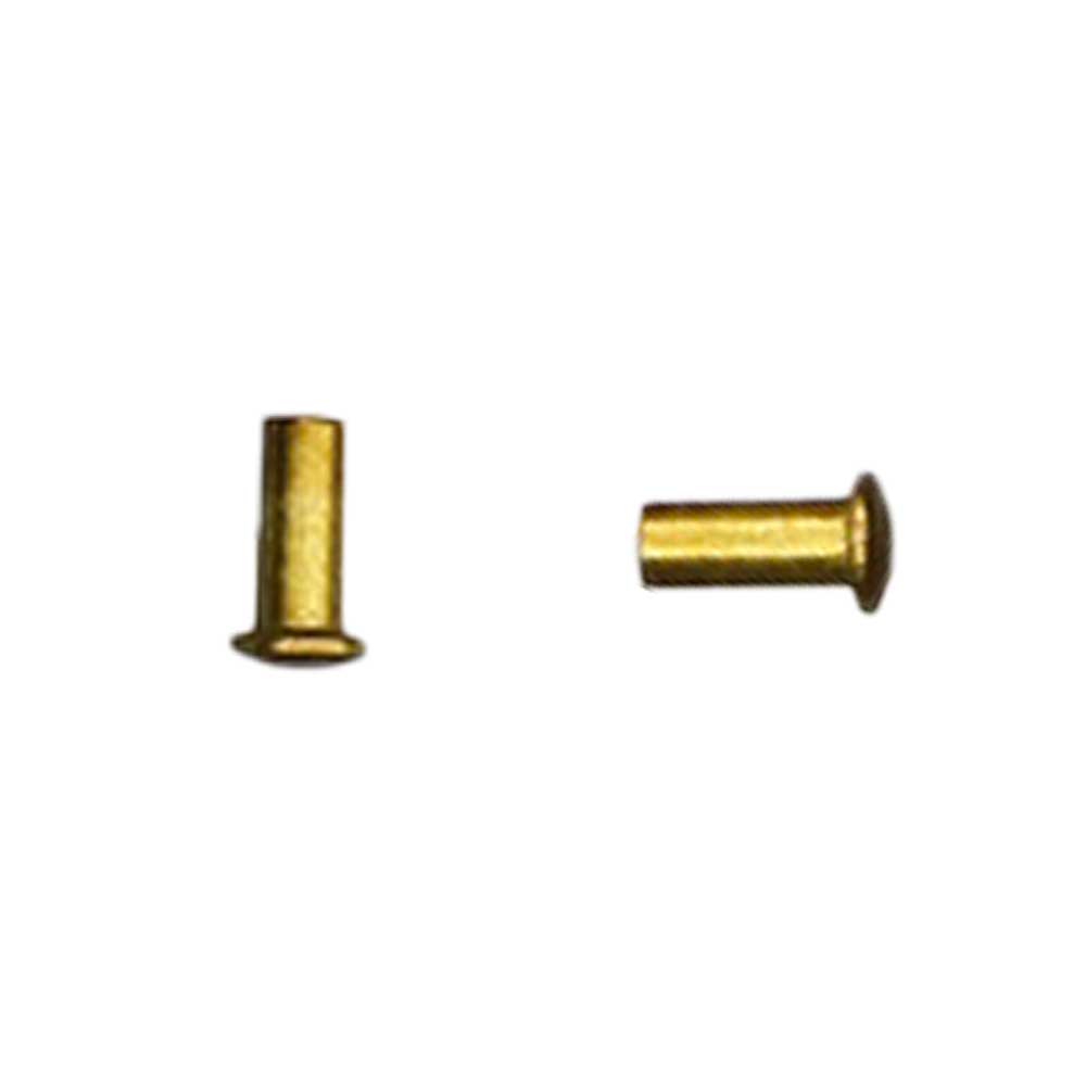 Stiftniete Mini ST 201 Messing - 2,8 / 1,6 / 4,9 mm