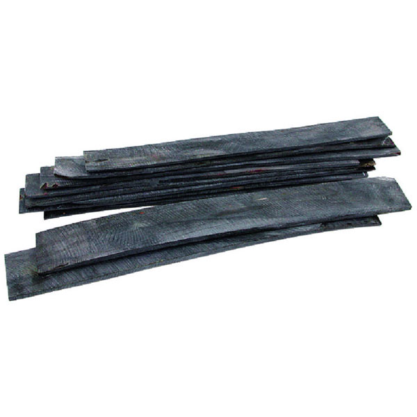 Wasserbüffelhorn-Platten - extralang - 7 mm stark