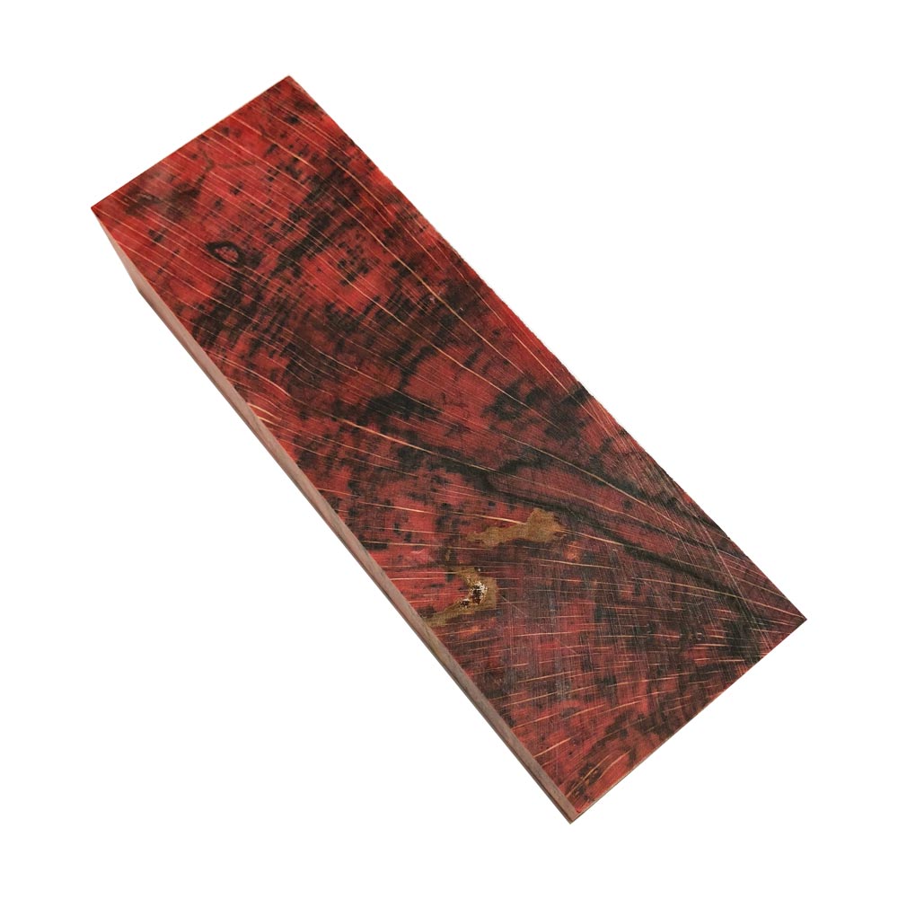 Stabilisierte Birke - rot - X-Cut