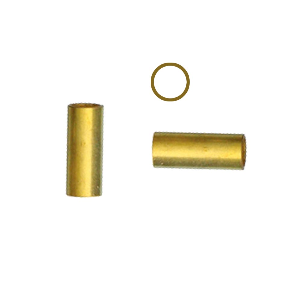 Messingröhre Ø 4,7 / Länge 11,7 mm