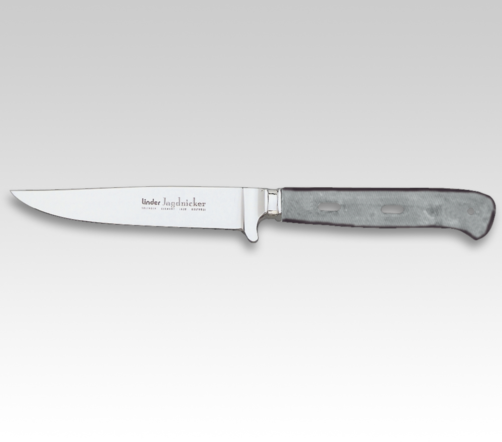 Jagdnicker Klinge Flachangel - rostfrei spiegelpoliert - 11 cm