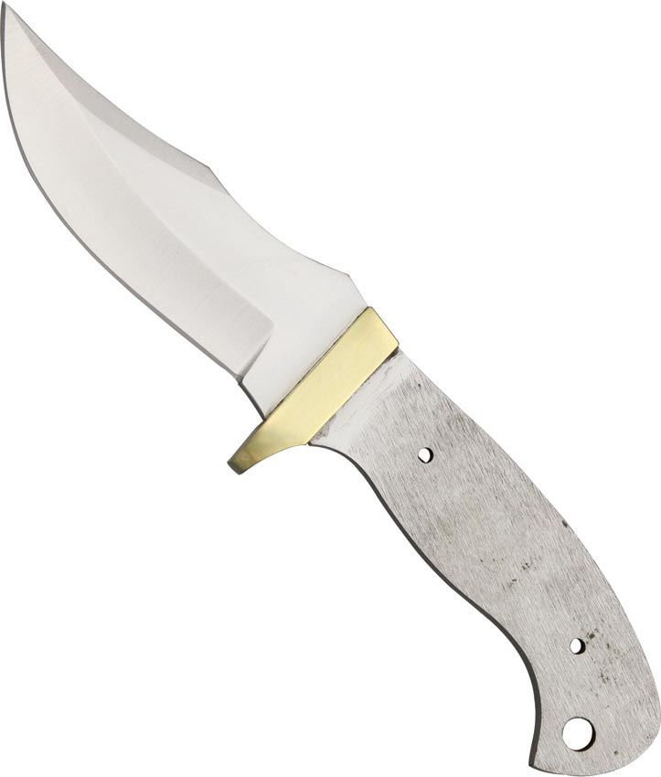 Messerklinge Clip Point Baby Clip N° 85 mit Messingzwinge
