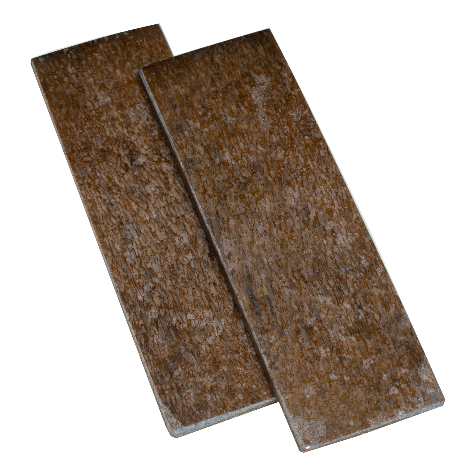 Echter Dinosaurier Knochen - Griffschalenpaar -  125 x 42 x 6 mm