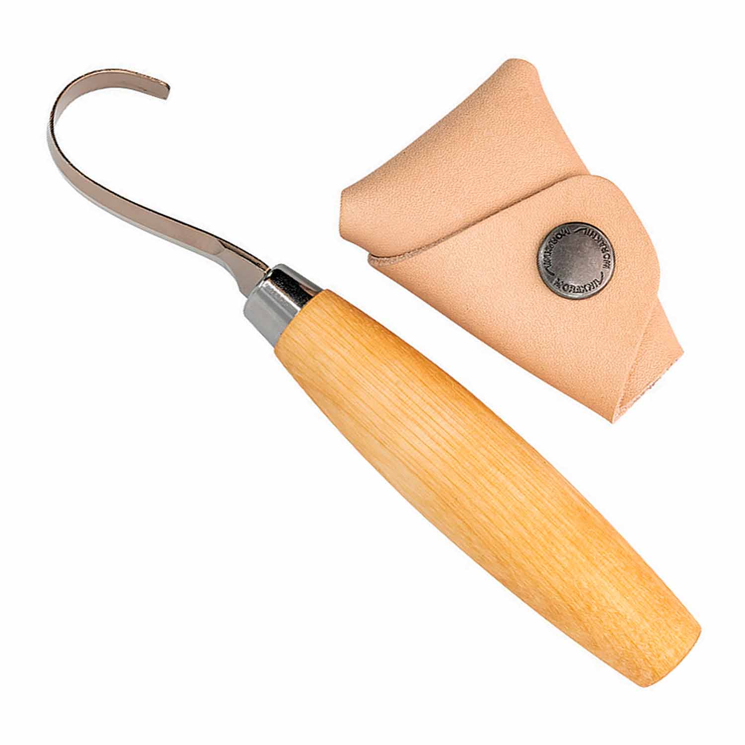 Schälmesser Nr. 162 inkl. Lederschutz - beidseitiger Anschliff von Mora/Frosts®