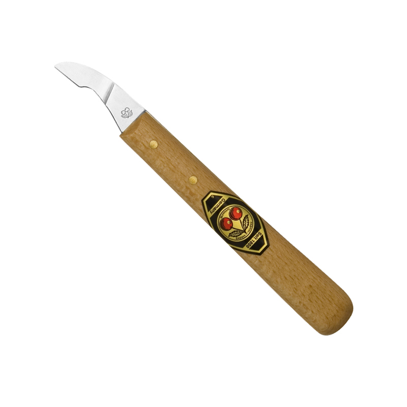 Kirschen® Kerbschnitzmesser Nr. 1 - kurzer, schräge Schneide