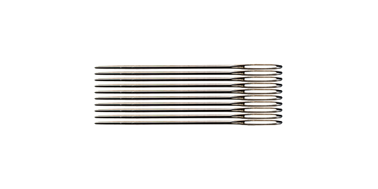 Sattlernadel mit großer Öse - 3er Set