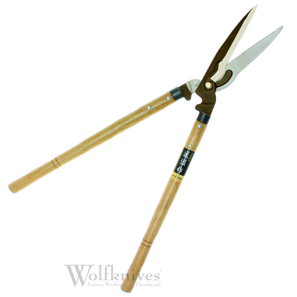 Geschmiedete Heckenschere mit Astschneider - Gesamtlänge 680 mm