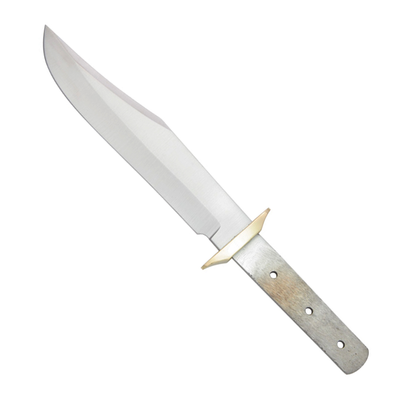 Messerklinge Clip Point Hunter N° 7 mit Messingzwinge