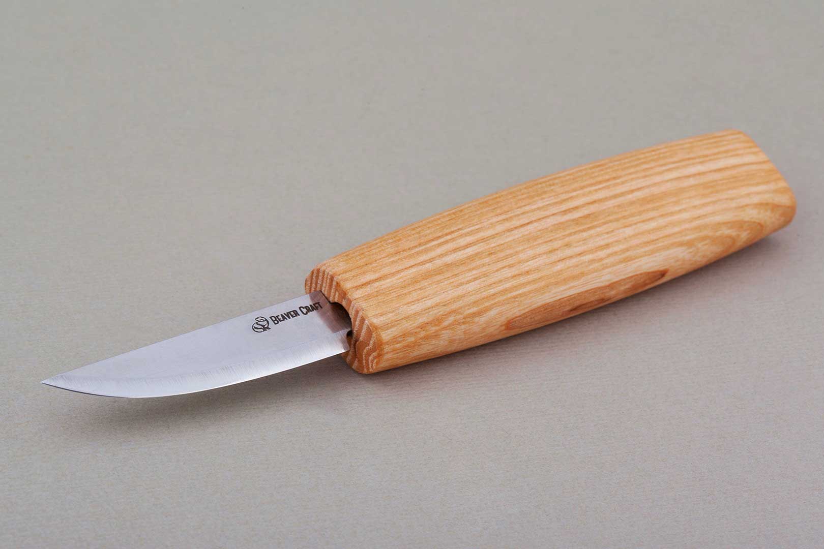 Beaver Craft Schnitzmesser C1 mit kurzer, gerader Schneide
