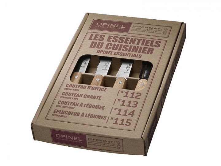 Opinel Küchenmesser-Set - 4-teilig