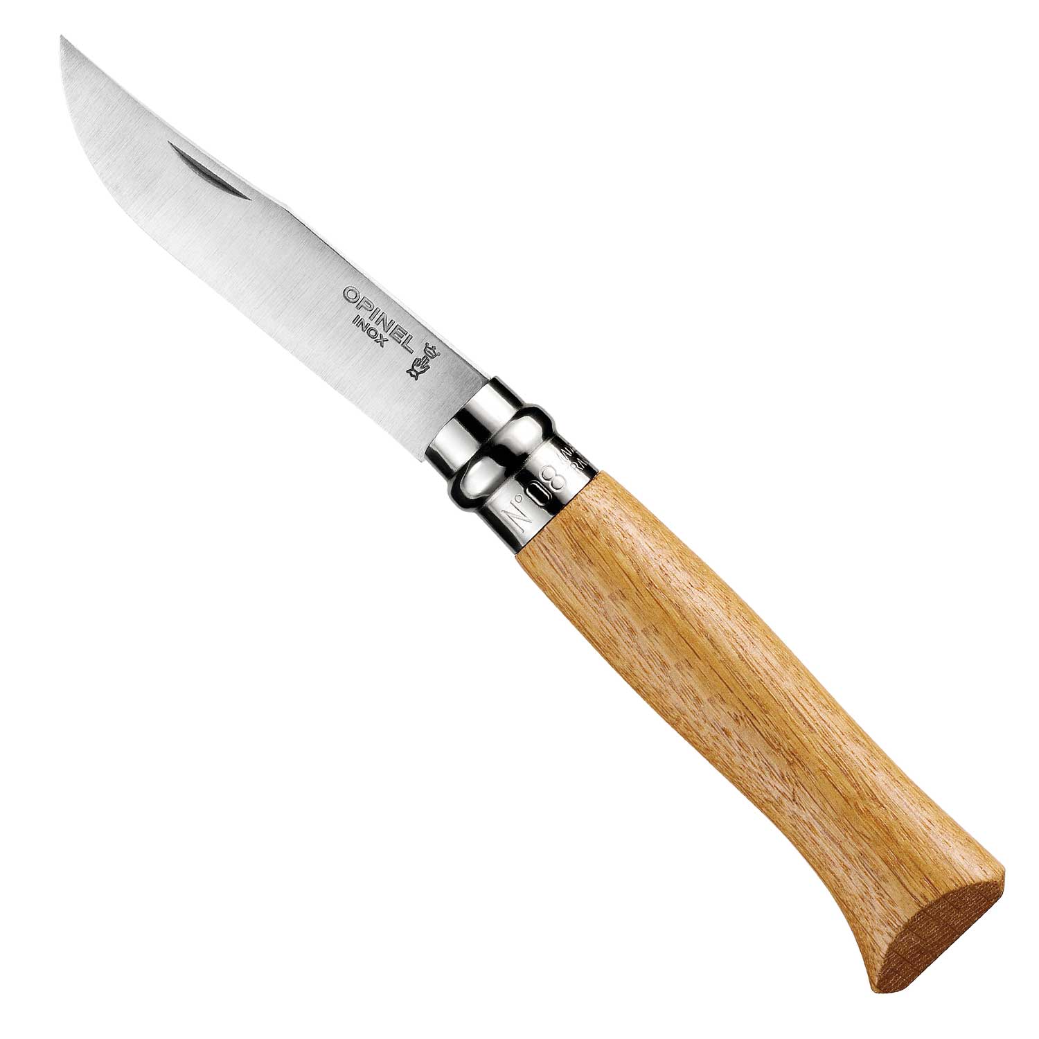 OPINEL N° 8 rostfrei mit Eichenholzgriff