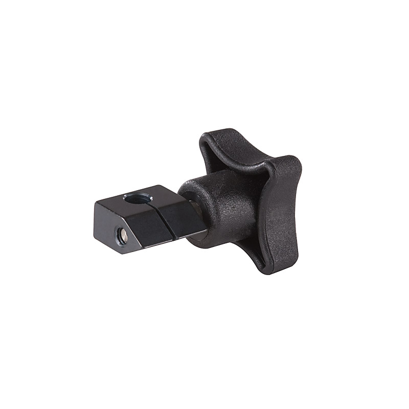 Hegner Sägeblattklemme mit Sterngriff - 0,7 mm Schlitzbreite