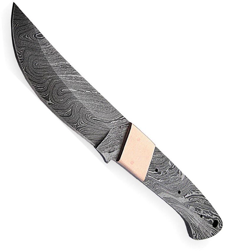 Damastklinge Wild Hunter N° 735K mit Kupferzwinge